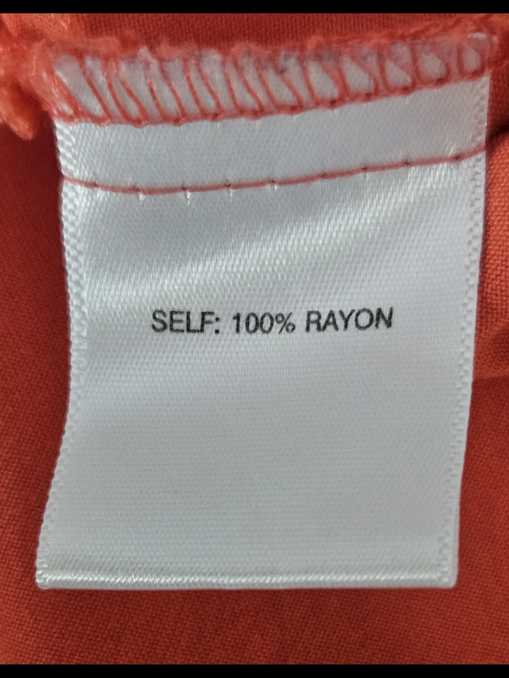 ROSE + OLIVE Women's Coral Orange Henley Popover Top Sz 1X Pre-Owned